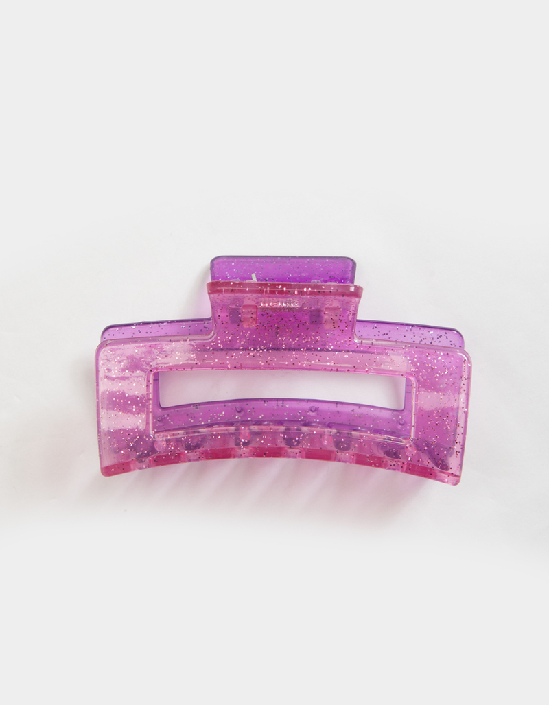 FULL TILT Two Tone Sparkle Claw Hair Clip image number 1