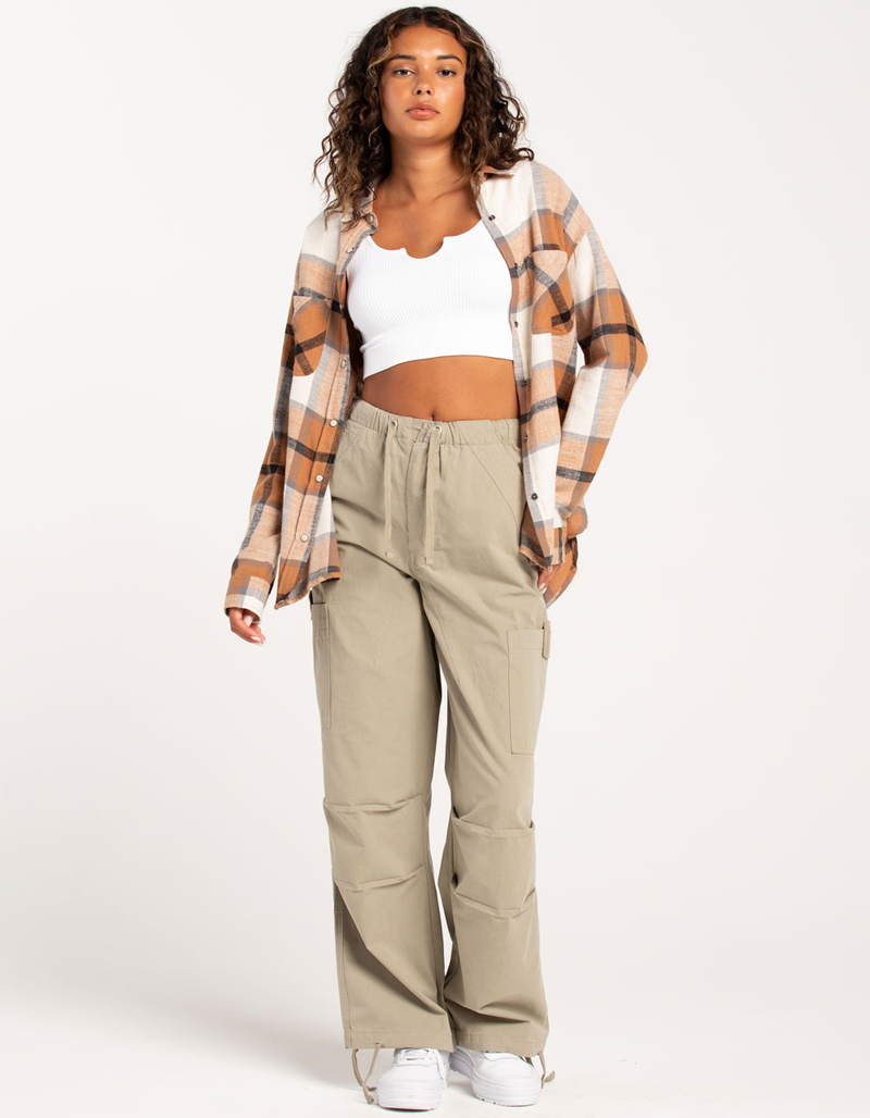 RSQ Womens Plaid Flannel image number 3