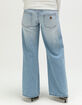 ABRAND 00 Super Low Wide Kaia Worn Womens Jeans image number 4
