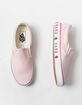 VANS Strawberry Sidewall Classic Womens Slip-On Shoes image number 5