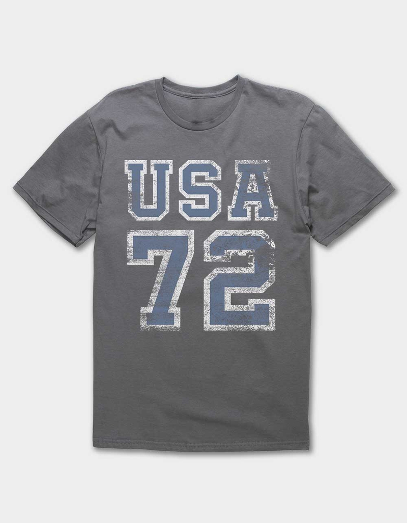 USA Varsity Distressed Unisex Tee image number 0