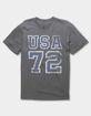 USA Varsity Distressed Unisex Tee image number 1