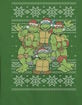 TEENAGE MUTANT NINJA TURTLES Holiday Group Unisex Ugly Sweatshirt image number 2