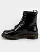 DR. MARTENS 1460 Patent Leather Crocodile Print Womens Boots image number 3