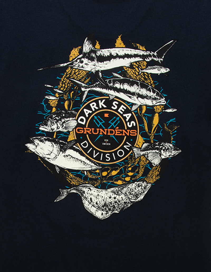 DARK SEAS x Grund&eacute;ns Coastal Region Mens Tee image number 2