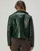 BRIXTON The Moto Womens Vegan Leather Jacket image number 4