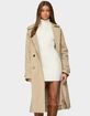 EDIKTED Amur Maxi Trench Coat image number 1