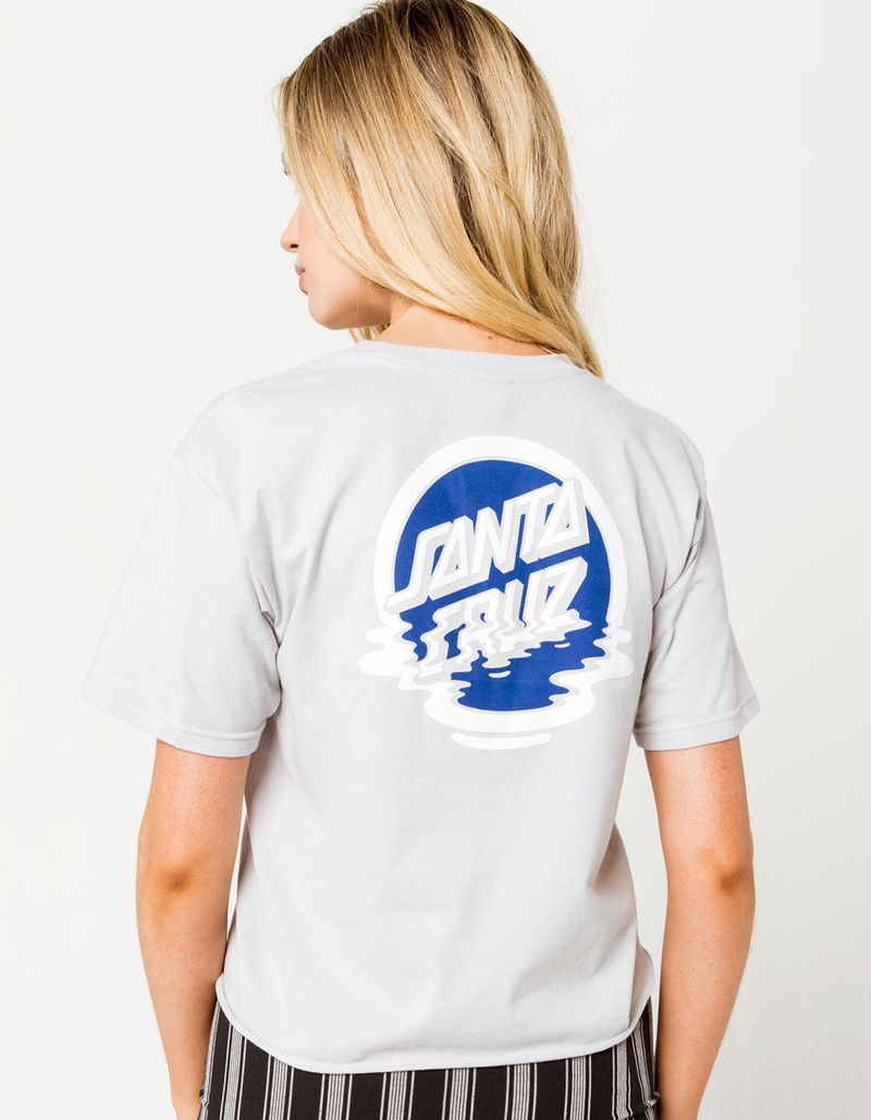 SANTA CRUZ Dot Reflection Womens Crop Tee image number 0
