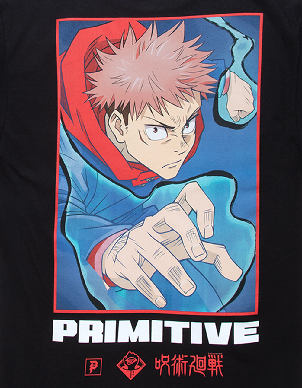 PRIMITIVE x Jujutsu Kaisen Yuji Mens Tee - BLACK | Tillys