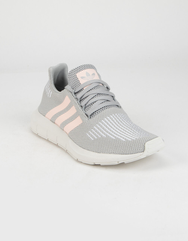 ADIDAS Swift Run Gray & Ice Pink Womens Shoes image number 1