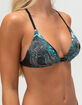 AFFLICTION Electric Storm Triangle Bikini Top image number 2