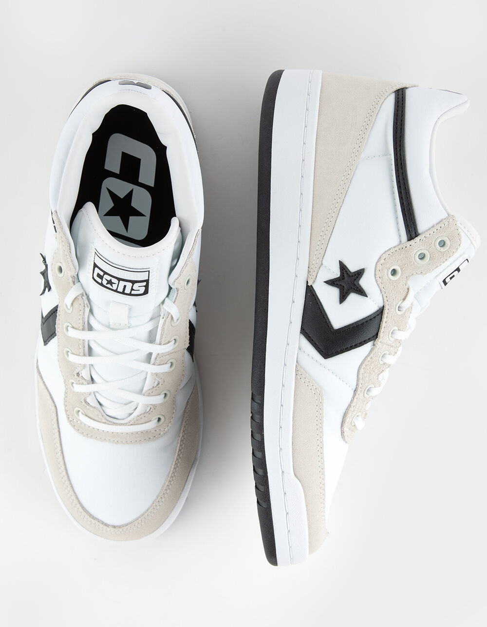 靴 converse fastbreak CONVERSE FASTBREAK MID WHITE/GREY – FTC SKATEBOARDING