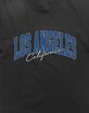 LOS ANGELES California Script Unisex Tee image number 2