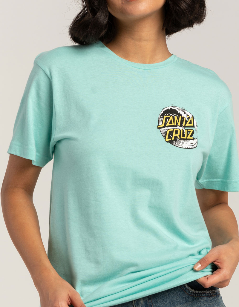 SANTA CRUZ Wave Dot Womens Boyfriend Tee image number 2