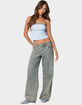 EDIKTED Ciara Ribbed Tube Top image number 5