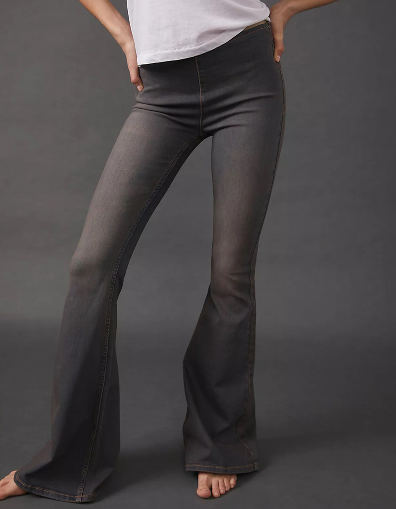 FREE PEOPLE Penny Womens Pull On Flare Pants image number 1