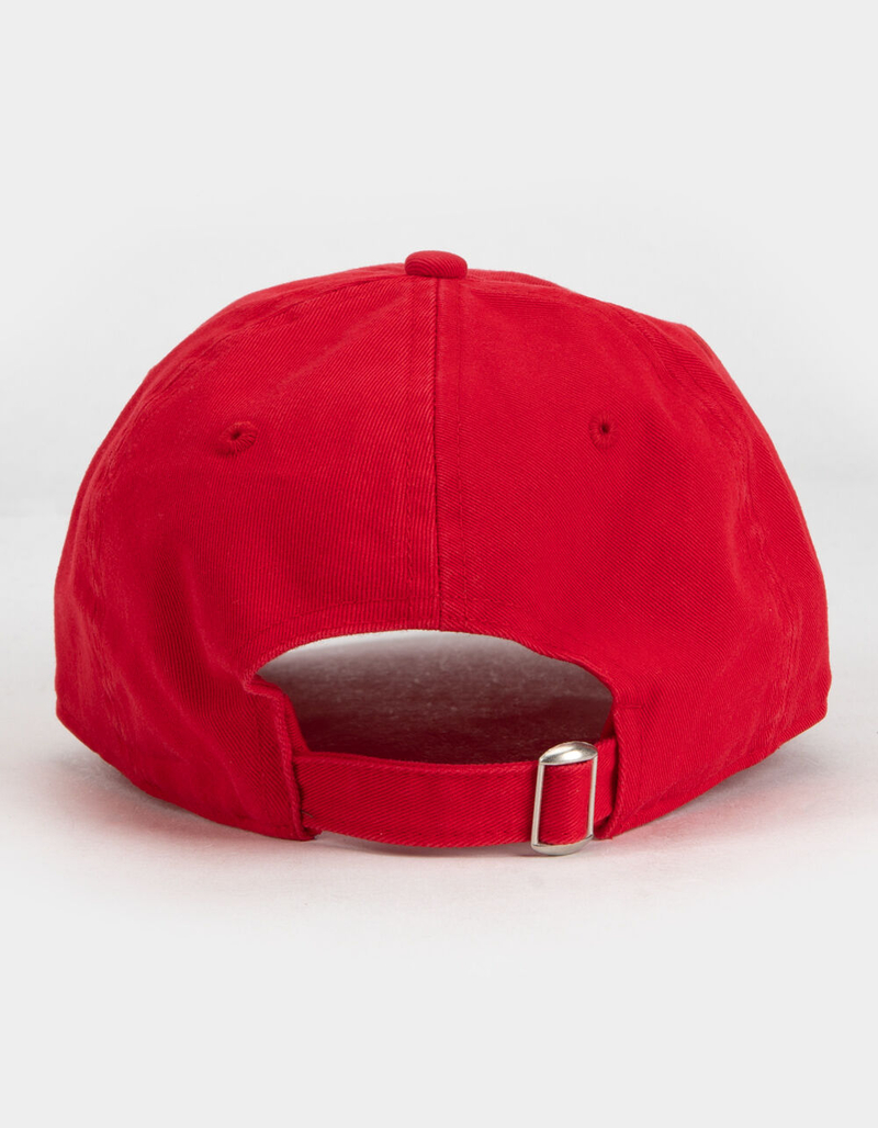 CROSS COLOURS Classic Embroidered Mens Red Dad Hat image number 1