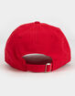 CROSS COLOURS Classic Embroidered Mens Red Dad Hat image number 2