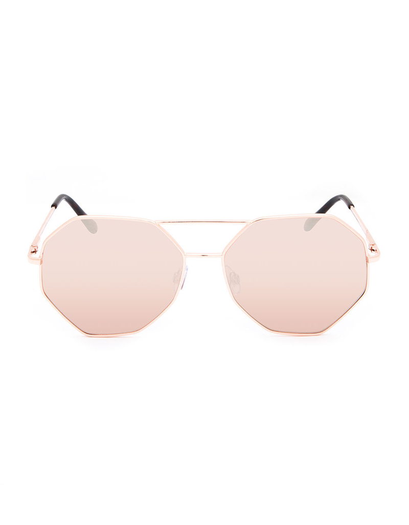 FULL TILT Geometric Aviator Sunglasses image number 1