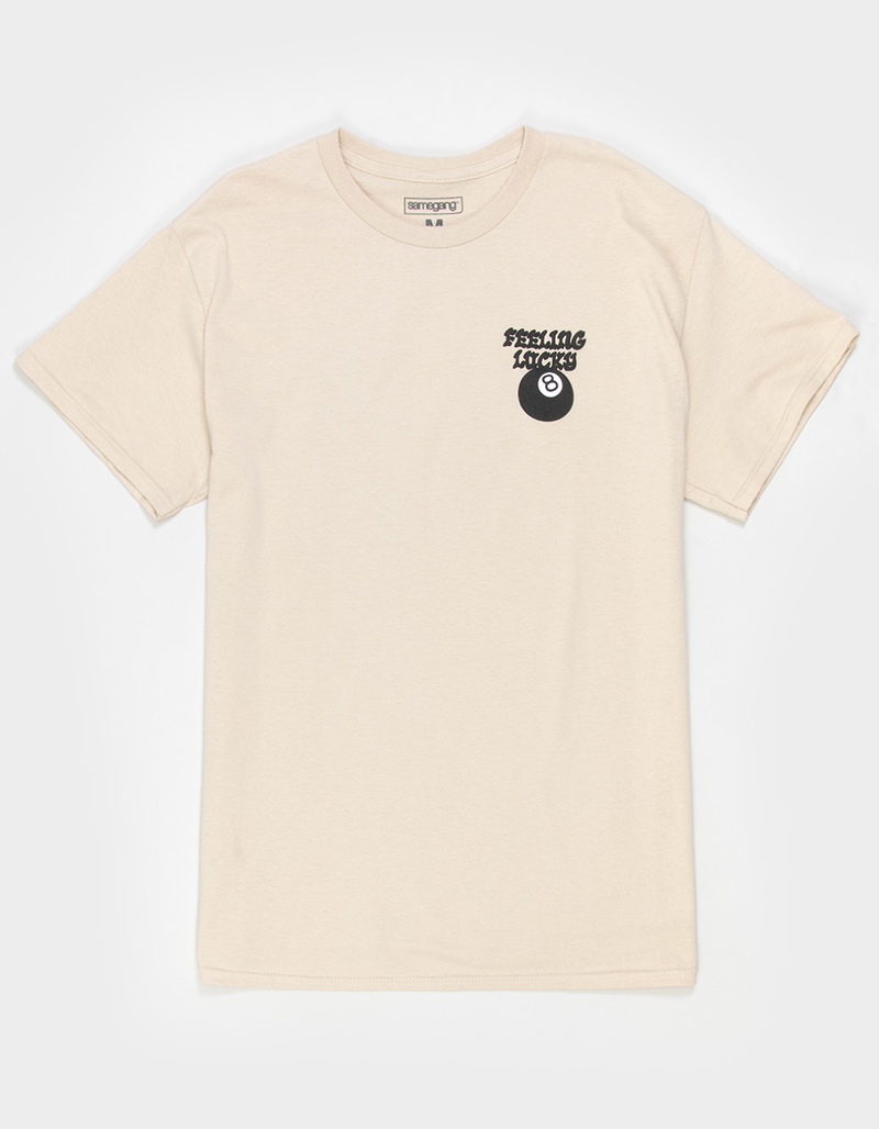 SAME GANG 8-Ball Lucky Mens Tee image number 0