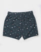 RSQ Mens Pirate Ditsy 5'' Swim Shorts image number 3
