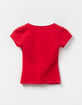 BOZZOLO Womens Surplice Tee image number 2