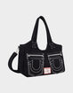TRUE RELIGION Horseshoe Stitch Satchel Bag image number 3