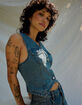 RSQ Womens Denim Vest image number 6
