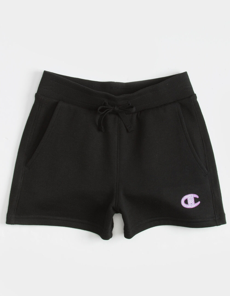 CHAMPION Tonal Embroidered Girls Shorts image number 0