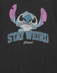LILO & STITCH Stay Weird Unisex Tee image number 2