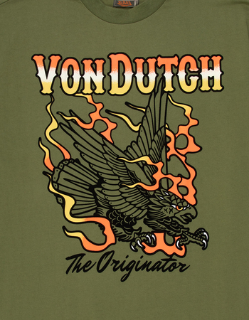 VON DUTCH Eagle Mens Boxy Tee Alternative Image