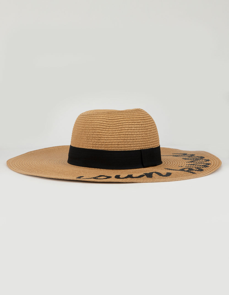 Sun Kissed Womens Straw Hat image number 0