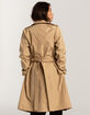 STOOSH Long Womens Trench Coat image number 4