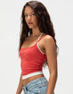 TILLYS Double Layer Womens Cami image number 3