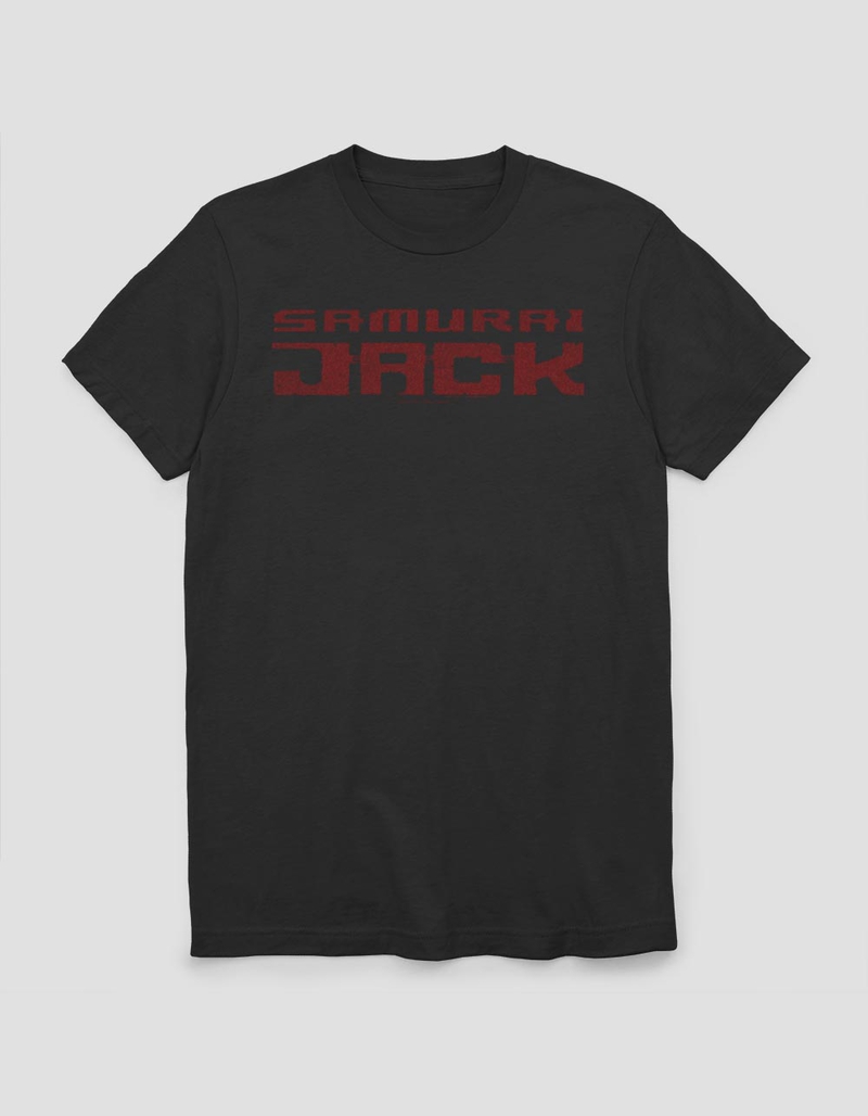 SAMURAI JACK Stressed Logo Tee image number 0