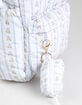 TILLYS Quilted Floral Stripe Backpack image number 7