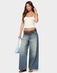 EDIKTED Misty Lacey Textured Tank Top image number 5