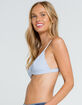 FULL TILT Triangle Periwinkle Bralette image number 2