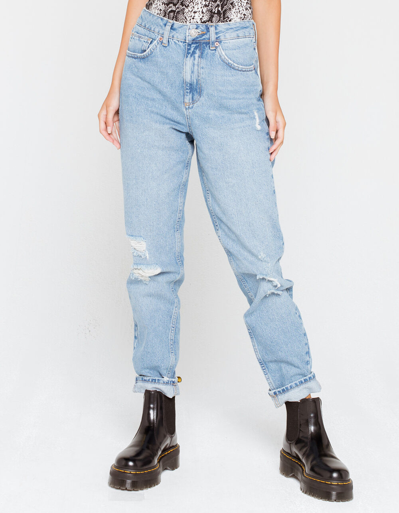 BDG Urban Outfitters Destroyed Womens Mom Jeans image number 2