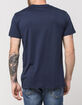 BLUE CROWN Solid Mens T-Shirt image number 4