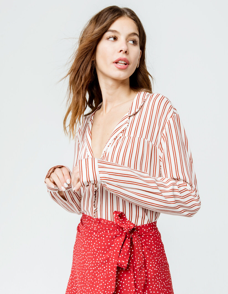 AMUSE SOCIETY Sofia Womens Shirt image number 0