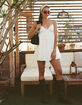 RSQ Womens Open Back Babydoll Mini Dress image number 2