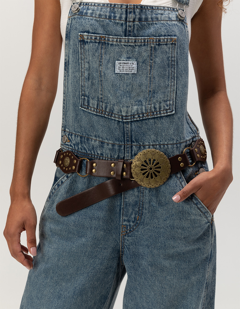Western Ring Buckle Belt image number 2