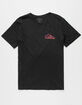 QUIKSILVER Yard Rock Mens T-Shirt image number 2