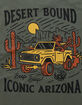 ICONIC ARIZONA Desert Bound Mens Tee image number 3