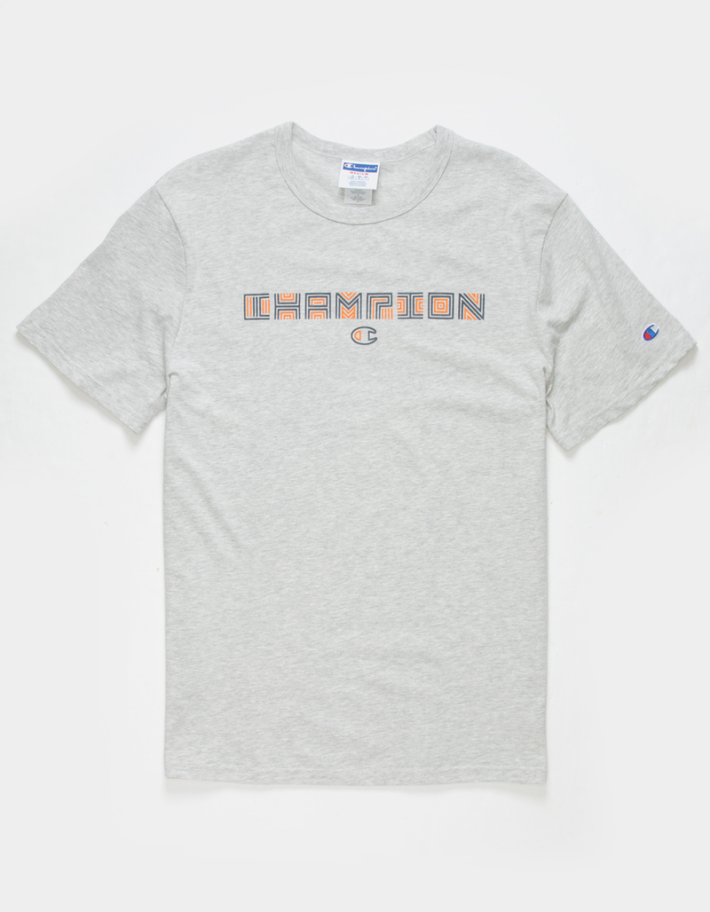 CHAMPION Geo Block Mens Tee image number 0