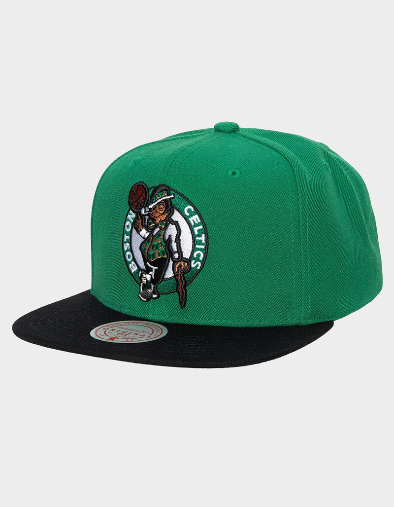 MITCHELL & NESS Team 2 Tone 2.0 Boston Celtics Snapback Hat image number 0