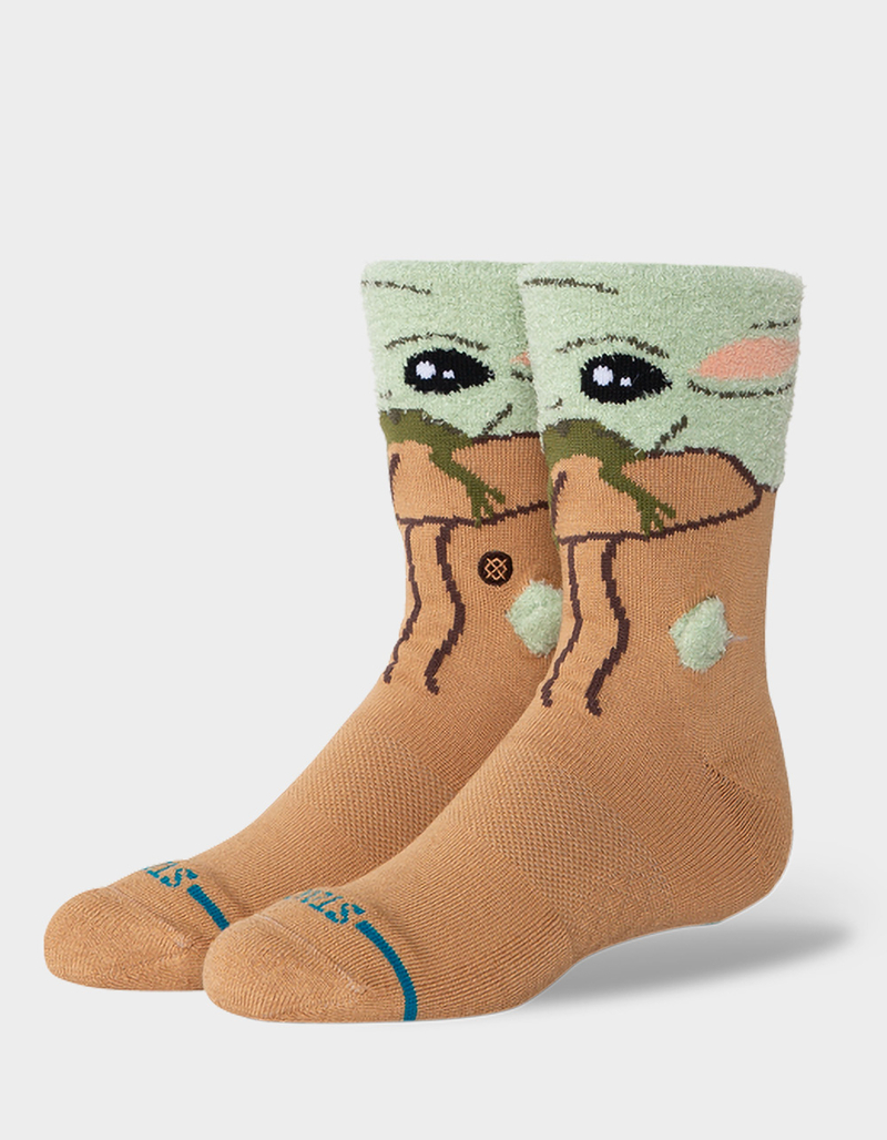 STANCE x Star Wars Grogu Hungry Kids Crew Socks image number 0