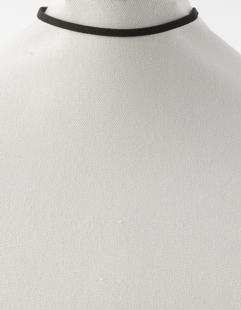 FULL TILT Twisted Ring Heart Choker image number 1