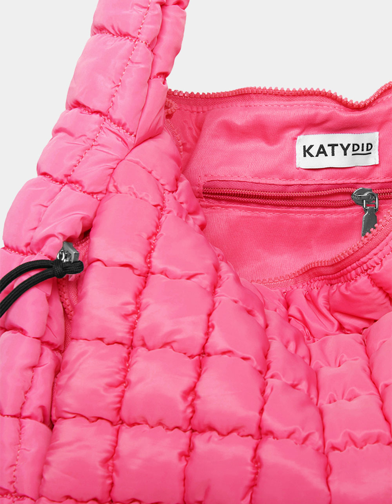 KATYDID Oversized Quilted Hobo Tote Bag image number 2